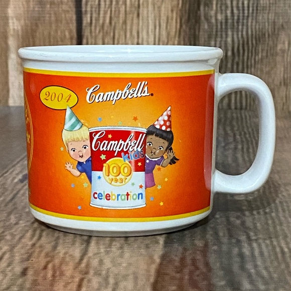 Campbells Soup Kids 100 Years Anniversary Mug 1904-2004 - Picture 1 of 5